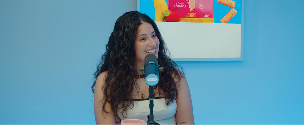 Psicóloga, sexóloga y terapeuta de parejas Celia Beltrás conversando en el podcast Alimentando la honestidad