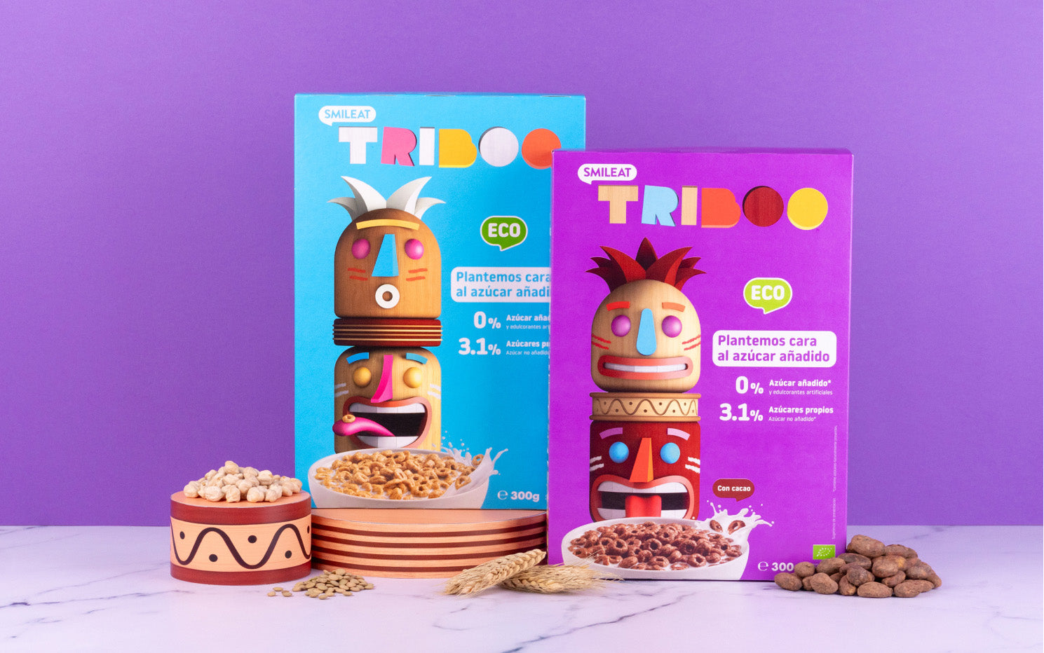 Cereales de desayuno con cacao para niños