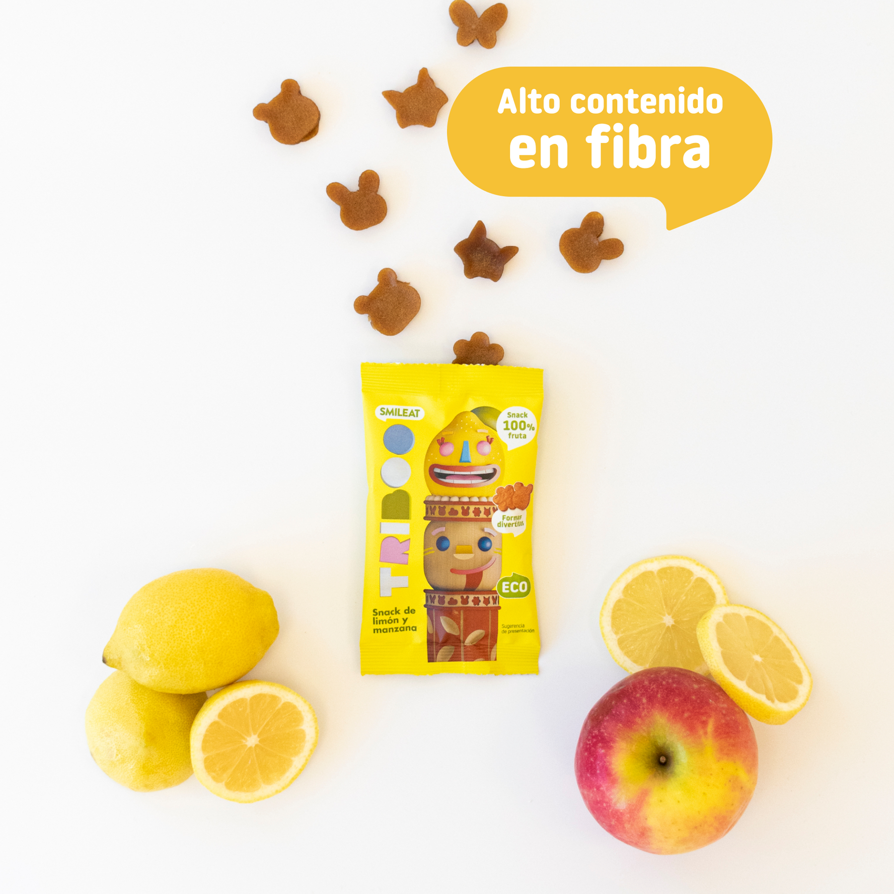 TRIBOO lemon and apple snack