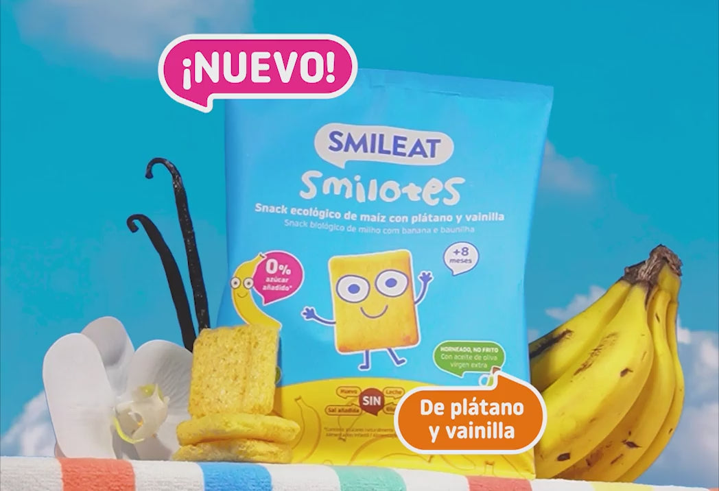 Snack ecológico para bebes a partir de 8 meses sin azúcar añadido