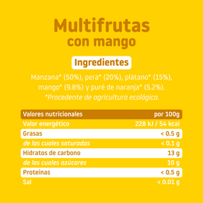 Multifruit and Mango Jar