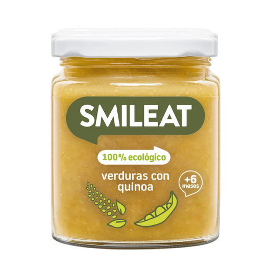 Tarrito de verduras con quinoa
