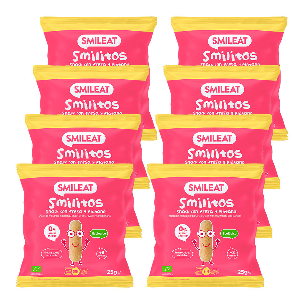 Smilitos Strawberry and Banana Pack (8-pack)